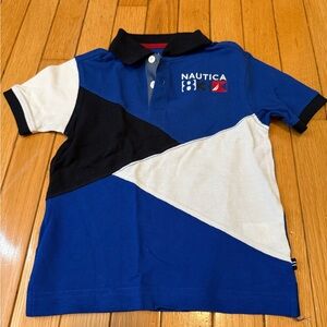 Nautica Kids Tri-Color Polo Shirt